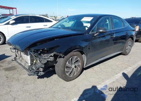 2021 Hyundai Sonata Blue from USA, damaged, VIN KMHL24JJ2MA018260